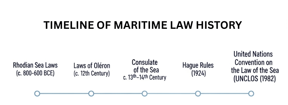 Timeline Of Maritime law history