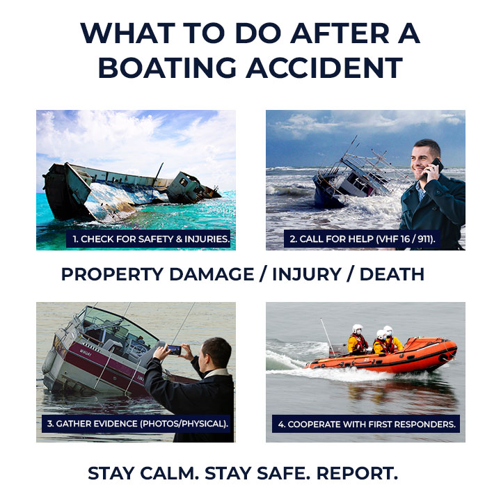 What to do after a boating accident