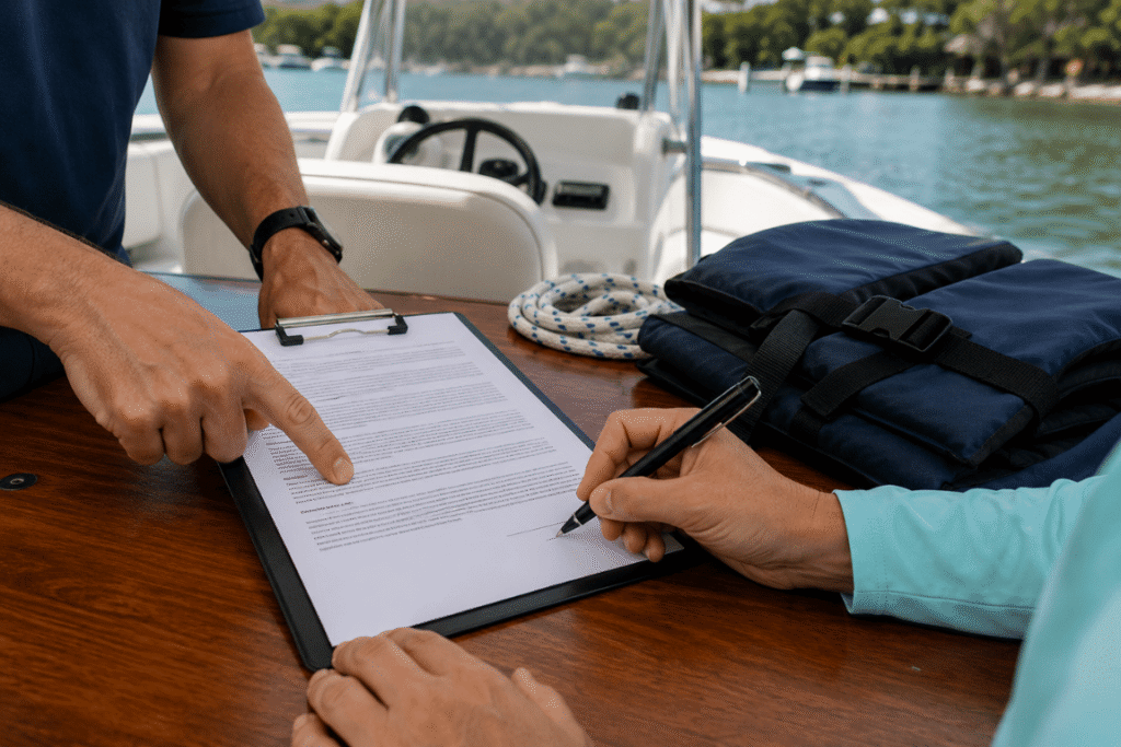 How Boat Liability Waivers Work in Practice