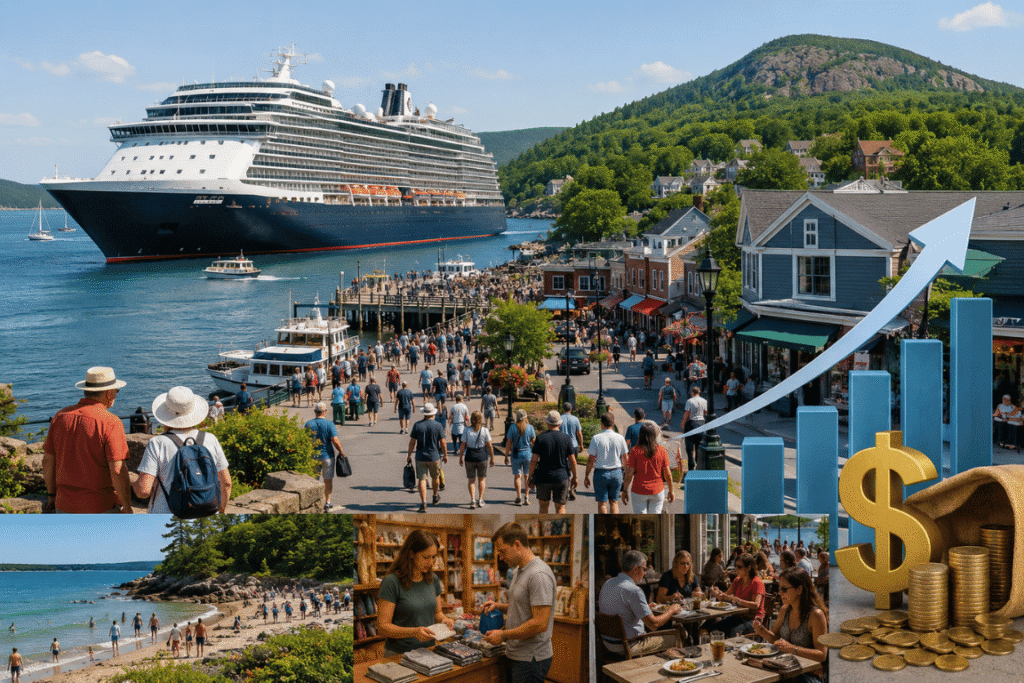 Impacts on Cruise Ships, Tourism, and Bar Harbor's Economy