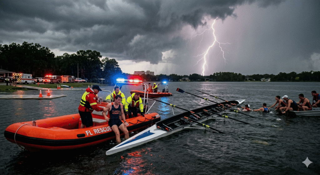 Lake Fairview Lightning Strike Rowing Boating Accident Case