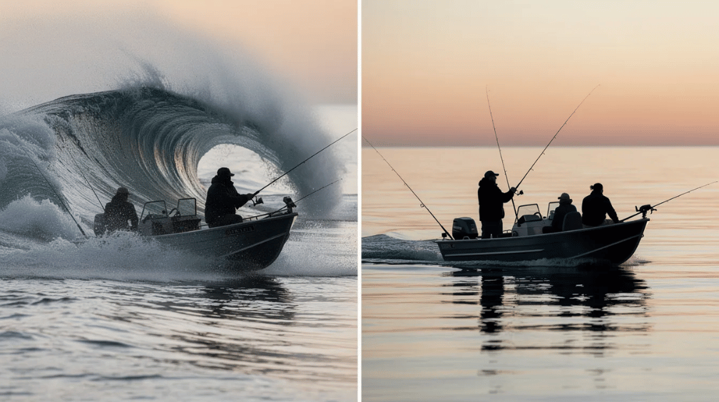 How Your Wake Impacts a Fishing Boat